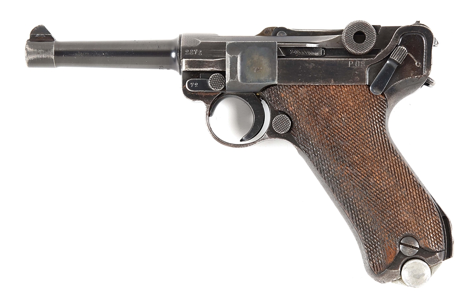 (C) 41 DATED MAUSER P08 LUGER WITH A SIMSON TOGGLE.