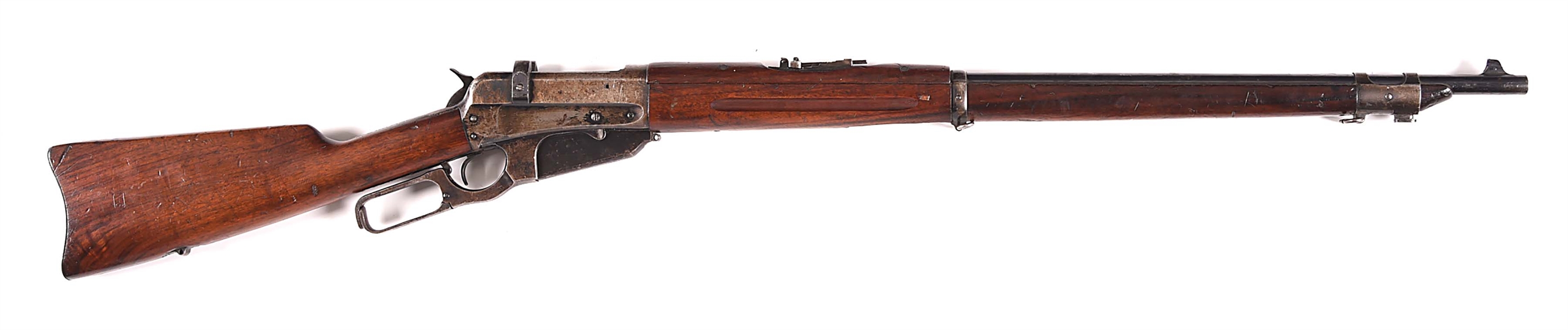 (C) RUSSIAN CONTRACT WINCHESTER MODEL 1895 LEVER ACTION MUSKET.