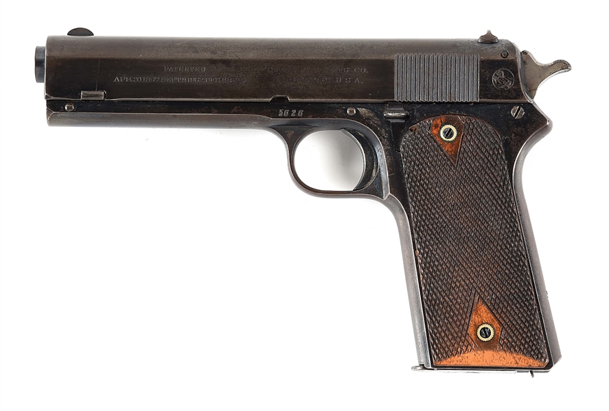 (C) COLT MODEL 1905 SEMI AUTOMATIC PISTOL (1911).