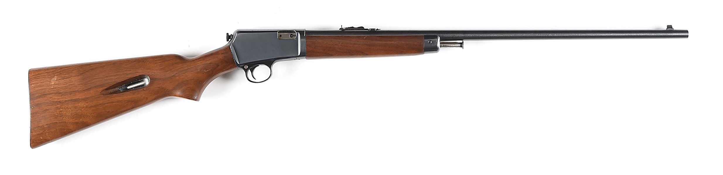 (C) HIGH CONDITION WINCHESTER MODEL 63 SEMI AUTOMATIC RIFLE.