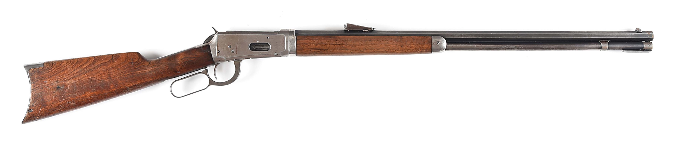 (C) TAKEDOWN WINCHESTER MODEL 1894 LEVER ACTION RIFLE.