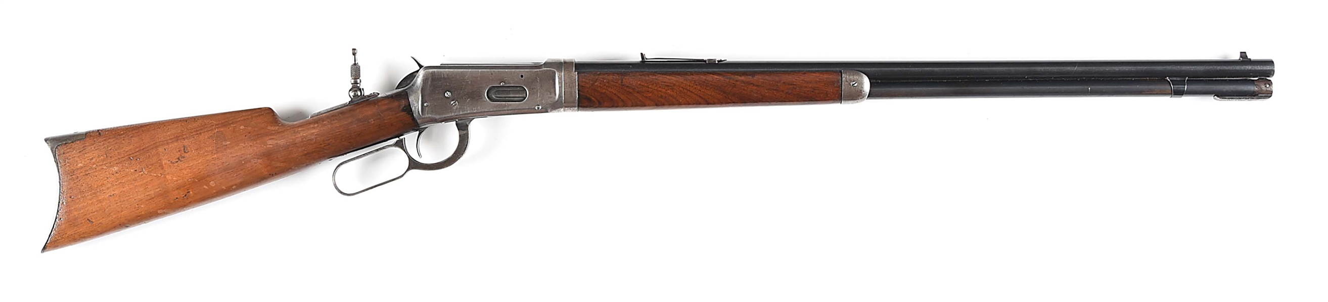 (C) TAKEDOWN WINCHESTER MODEL 94 LEVER ACTION RIFLE.