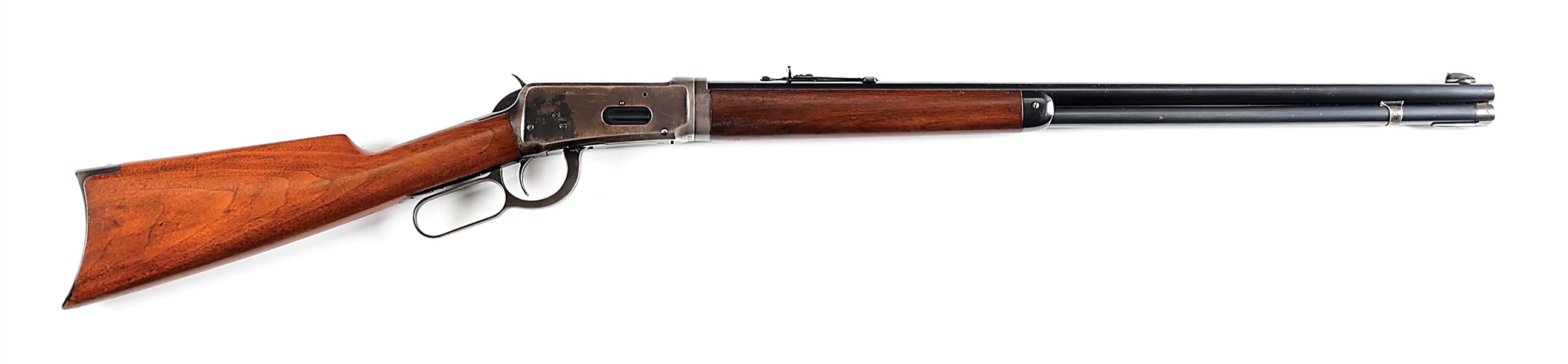 (C) TAKEDOWN WINCHESTER MODEL 1894 LEVER ACTION RIFLE.