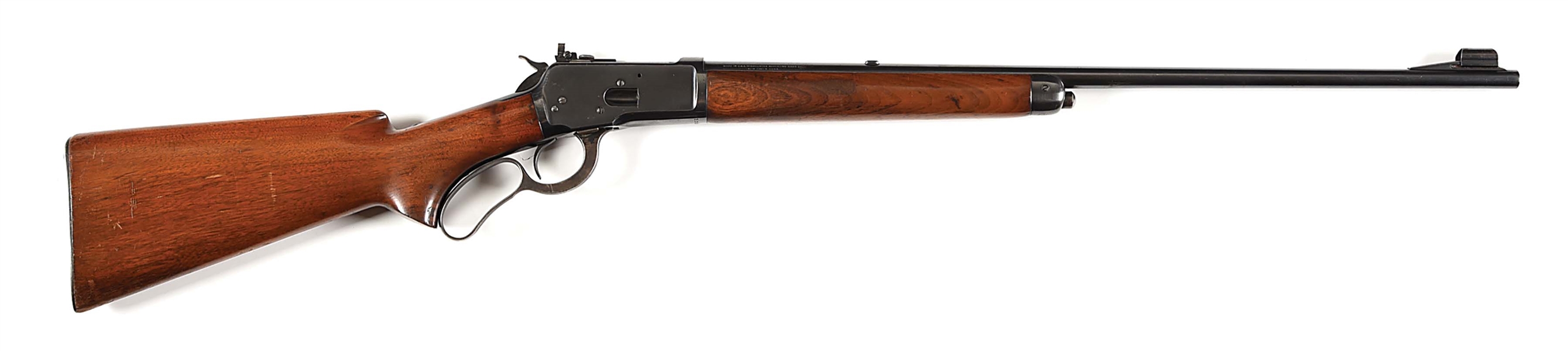 (C) WINCHESTER MODEL 65 LEVER ACTION RIFLE IN .218 BEE. 