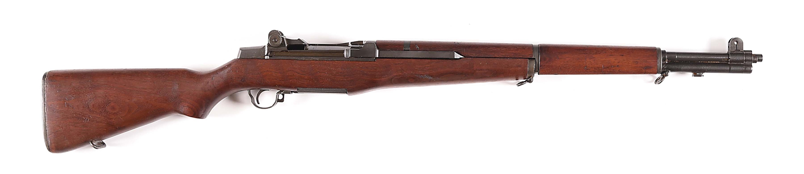 (C) SPRINGFIELD M1 GARAND SEMI-AUTOMATIC RIFLE.