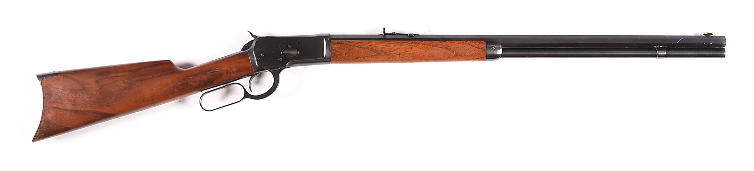 (C) WINCHESTER MODEL 1892 LEVER ACTION RIFLE.