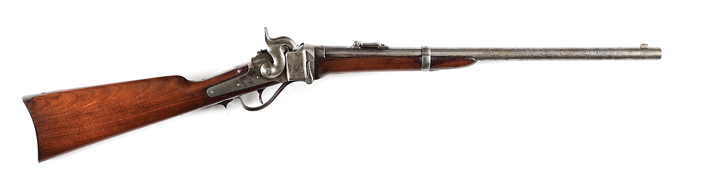 (A) SHARPS NEW MODEL 1863 CIVIL WAR SADDLE RING CARBINE.