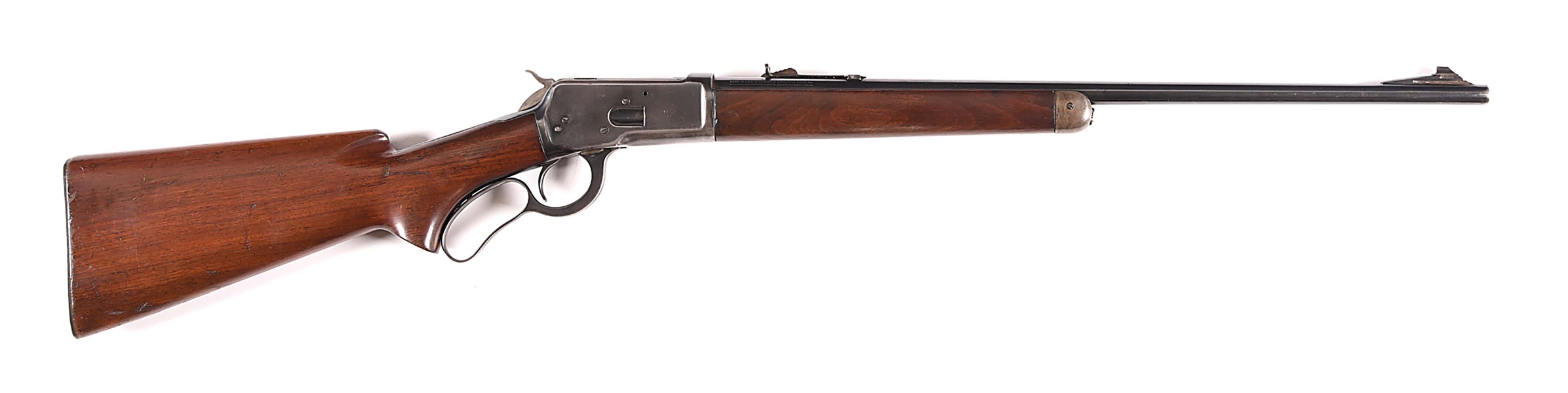 (C) WINCHESTER MODEL 65 LEVER ACTION RIFLE.