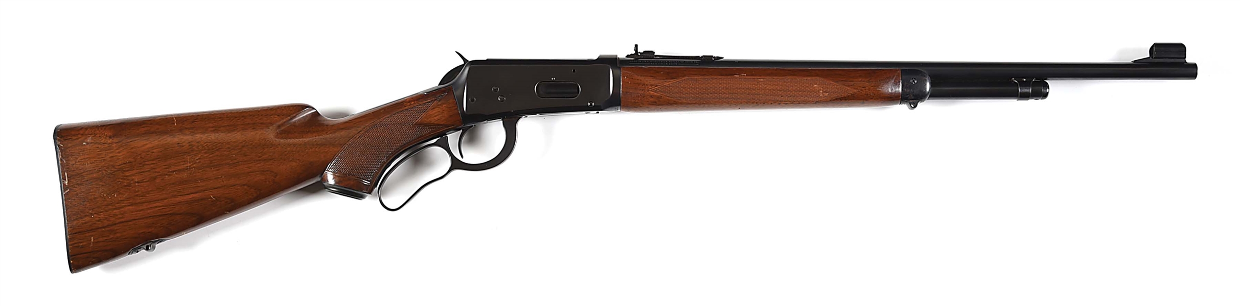 (C) HIGH CONDITION DELUXE WINCHESTER MODEL 64 LEVER ACTION CARBINE (1946).