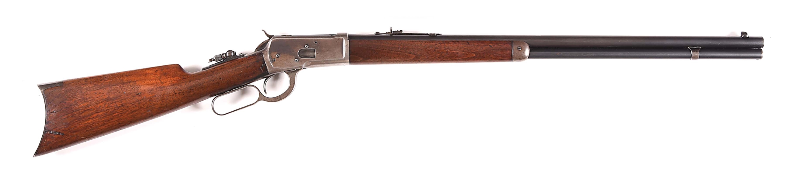 (C) WINCHESTER MODEL 1892 LEVER ACTION RIFLE IN .44-40 WCF.