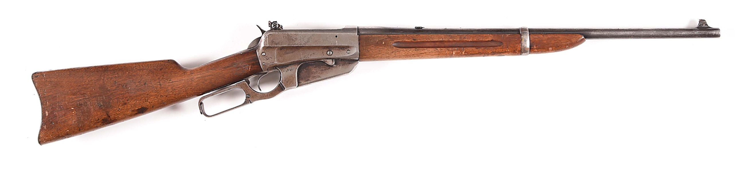 (C) WINCHESTER MODEL 95 LEVER ACTION CARBINE.