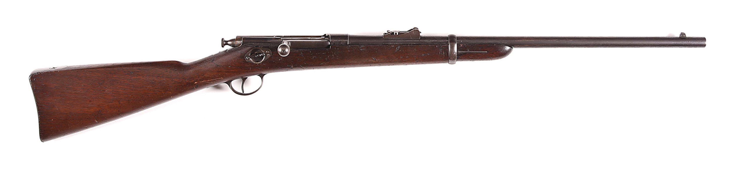 (A) 1ST MODEL WINCHESTER-HOTCHKISS MODEL 1879 BOLT ACTION CARBINE.