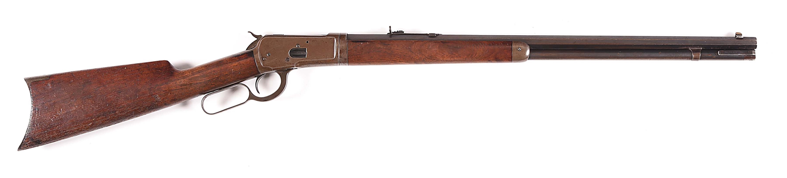 (C) TAKEDOWN WINCHESTER MODEL 1892 LEVER ACTION RIFLE IN .44-40 WCF.