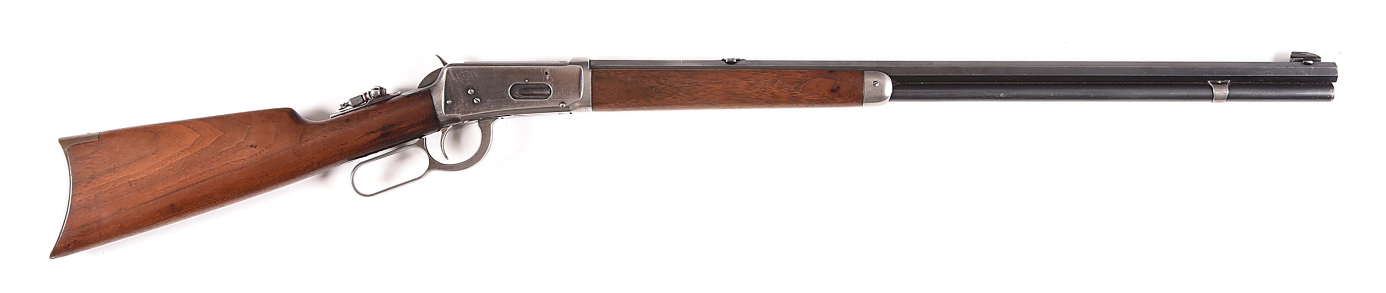 (C) WINCHESTER MODEL 1894 LEVER ACTION RIFLE RETAILER MARKED WF SHEARD, TACOMA WASHINGTON.