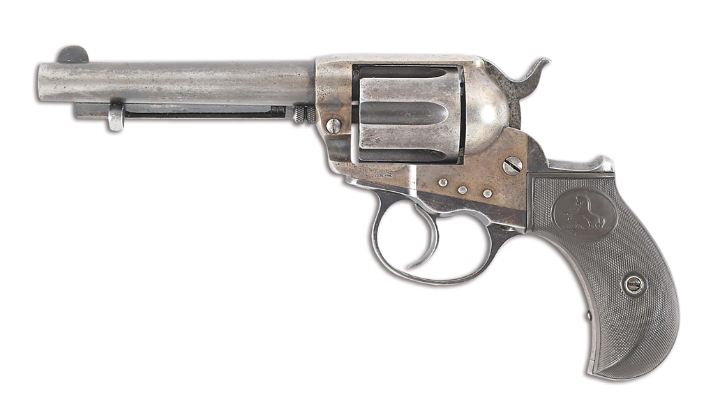 (A) COLT 1877 THUNDERER .41 COLT DOUBLE ACTION REVOLVER (1886)