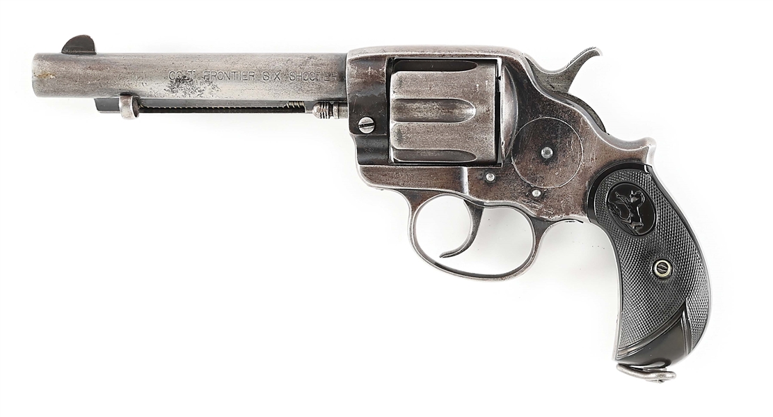 (A) COLT FRONTIER SIX SHOOTER MODEL 1878 DOUBLE ACTION REVOLVER (1896)