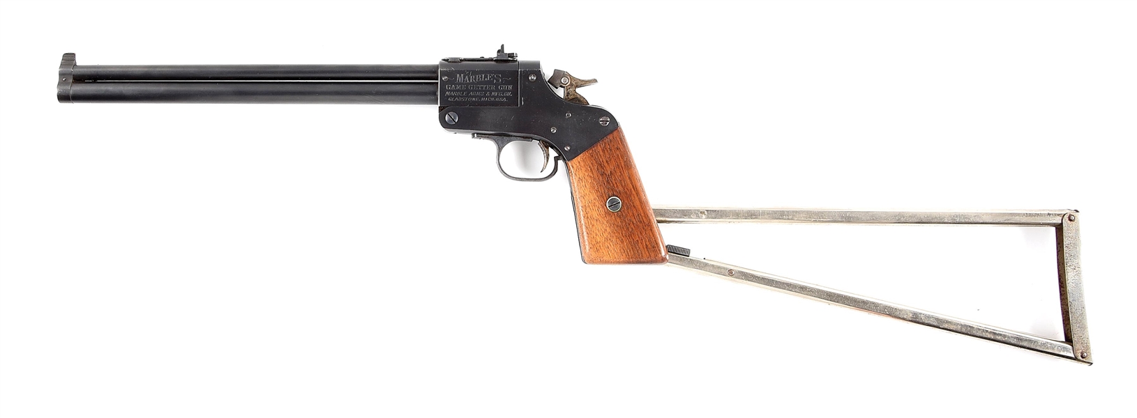 (N) HIGH CONDITION MARBLES GAME GETTER MODEL 1921 .22/.410 BORE COMBINATION GUN (ANY OTHER WEAPON).