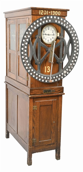 EARLY ANHEUSER-BUSCH TIME CLOCK