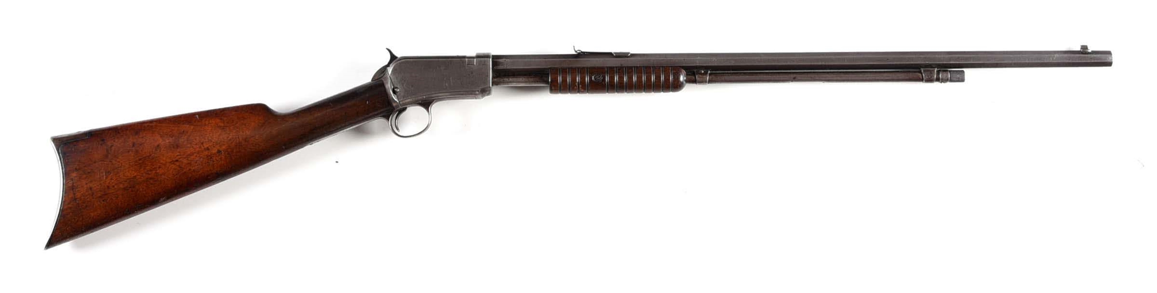 (C) WINCHESTER MODEL 1890 SLIDE ACTION RIFLE.