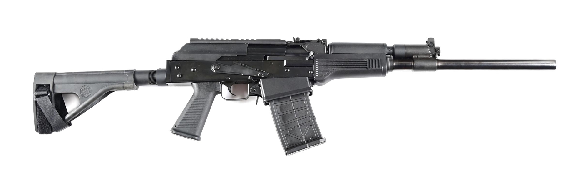 (M) JTS M12AK SEMI AUTOMATIC AK STYLE SHOTGUN.