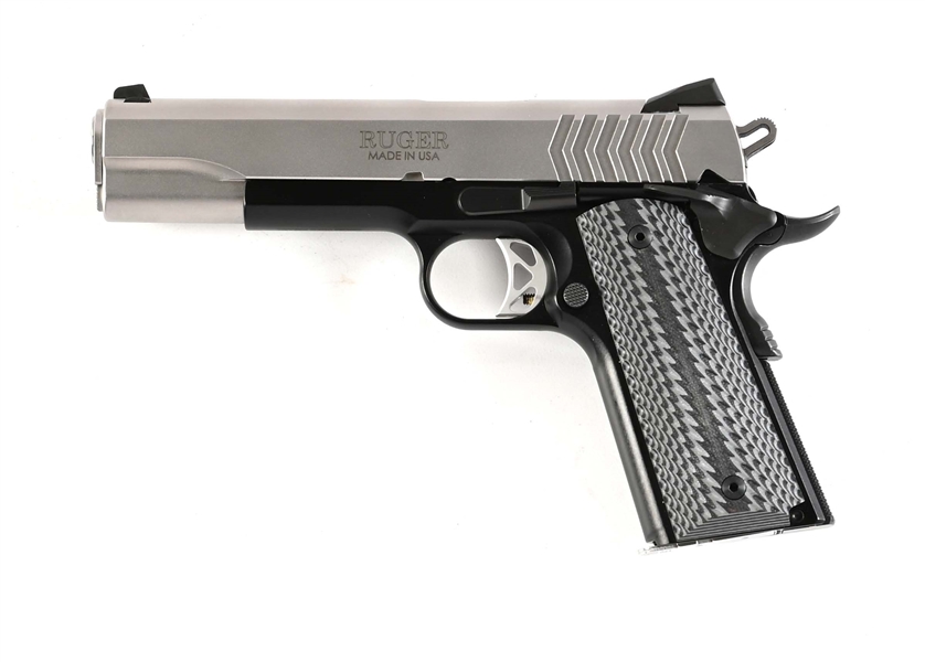 (M) RUGER SR1911 SEMI AUTOMATIC 9MM PISTOL.