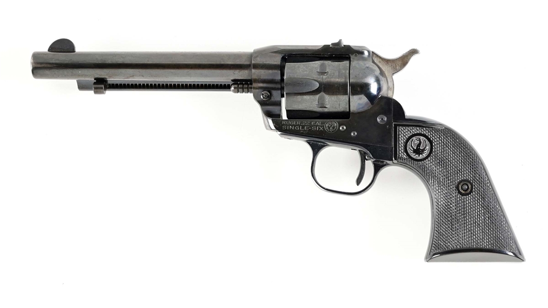 (C) RUGER SINGLE SIX .22 LR SINGLE ACTION REVOLVER.