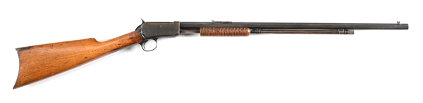 (C) WINCHESTER MODEL 90 SLIDE ACTION RIFLE.