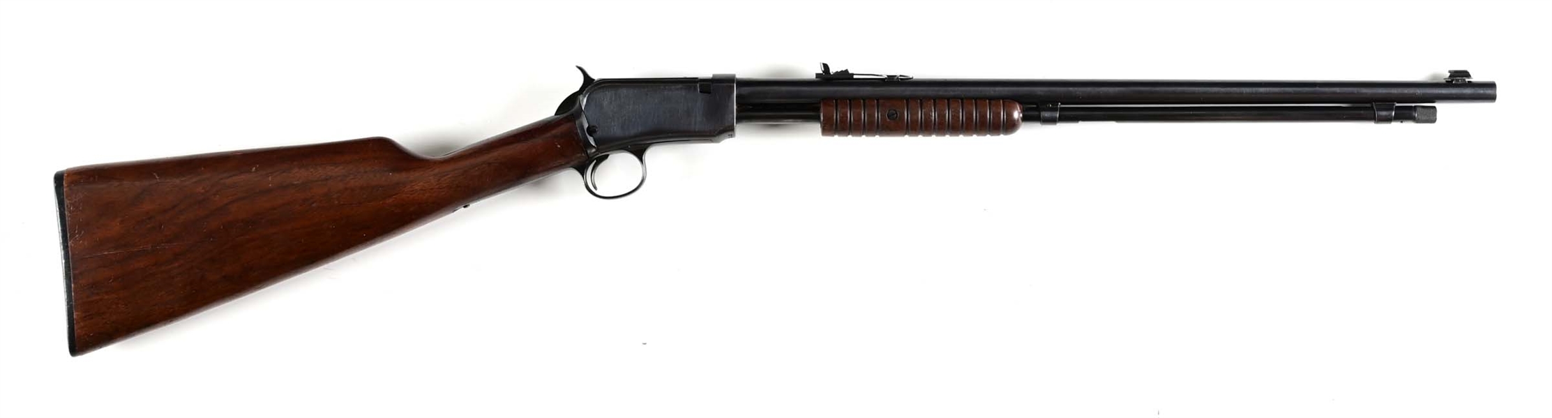 (C) WINCHESTER MODEL 06 SLIDE ACTION RIFLE.