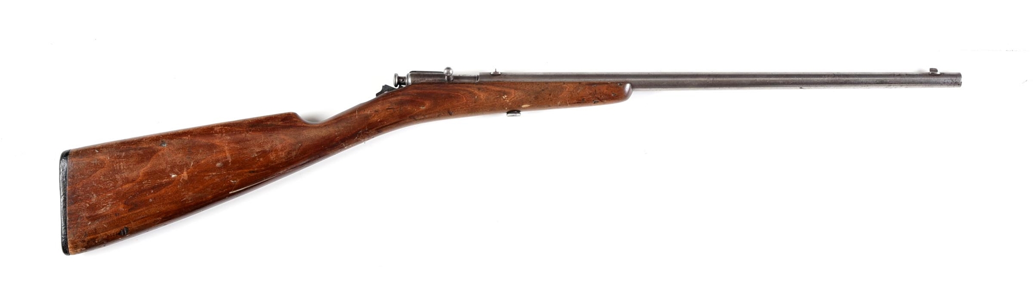 (C) WINCHESTER MODEL 99 THUMB TRIGGER BOLT ACTION RIFLE.