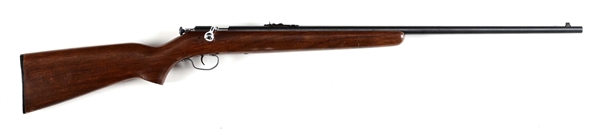 (C) WINCHESTER MODEL 67A BOLT ACTION RIFLE.