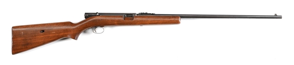 (C) WINCHESTER MODEL 74 SEMI AUTOMTIC RIFLE IN .22 SHORT.