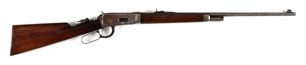 (C) TAKEDOWN WINCHESTER MODEL 55 LEVER ACTION RIFLE IN .25-35 WCF.