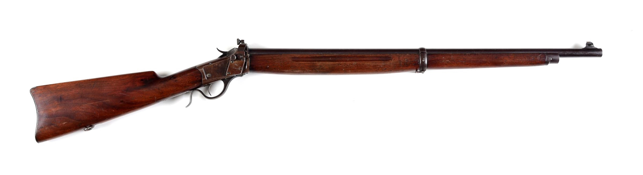 (C) US WINCHESTER MODEL 1885 WINDER MUSKET SINGLE SHOT RIFLE.