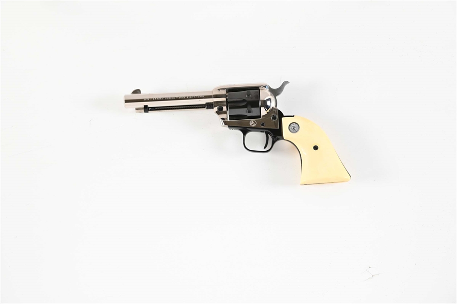 (C) COMMEMORATIVE COLT SINGLE ACTION FRONTIER SCOUT KANSAS SERIES FORT RILEY.