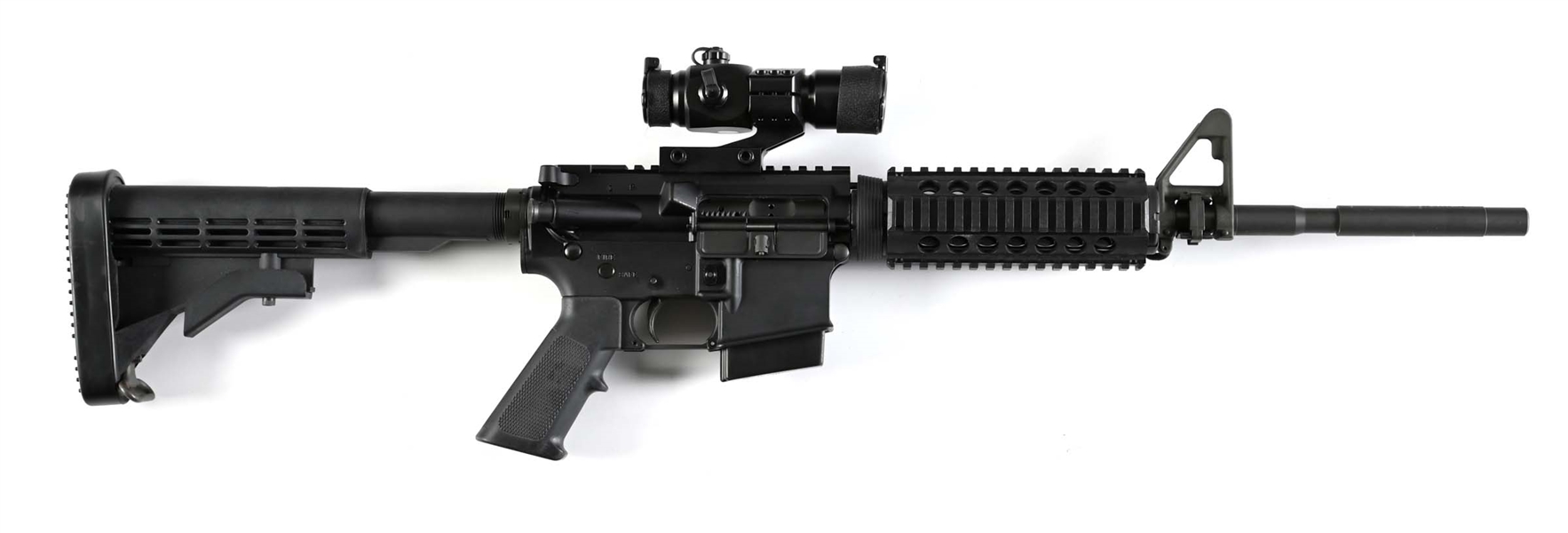 (M) COLT MATCH TARGET M4 CARBINE .223 REMINGTON SEMI-AUTOMATIC RIFLE.