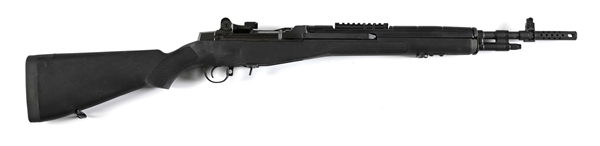 (M) SPRINGFIELD ARMORY M1A .308 SCOUT SEMI-AUTOMATIC RIFLE WITH BOX.