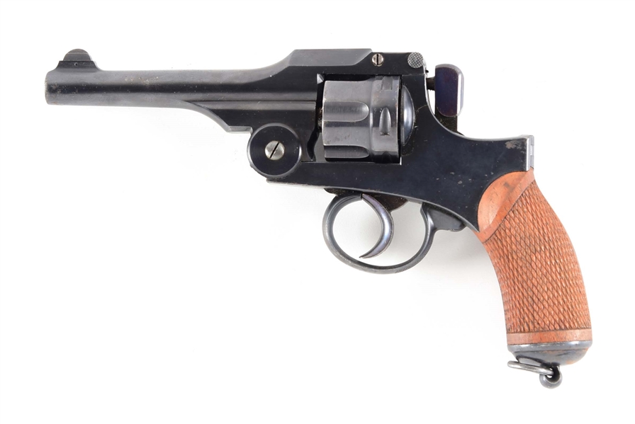 (C) JAPANESE TYPE 26 9MM JAPANESE DOUBLE ACTION REVOLVER.