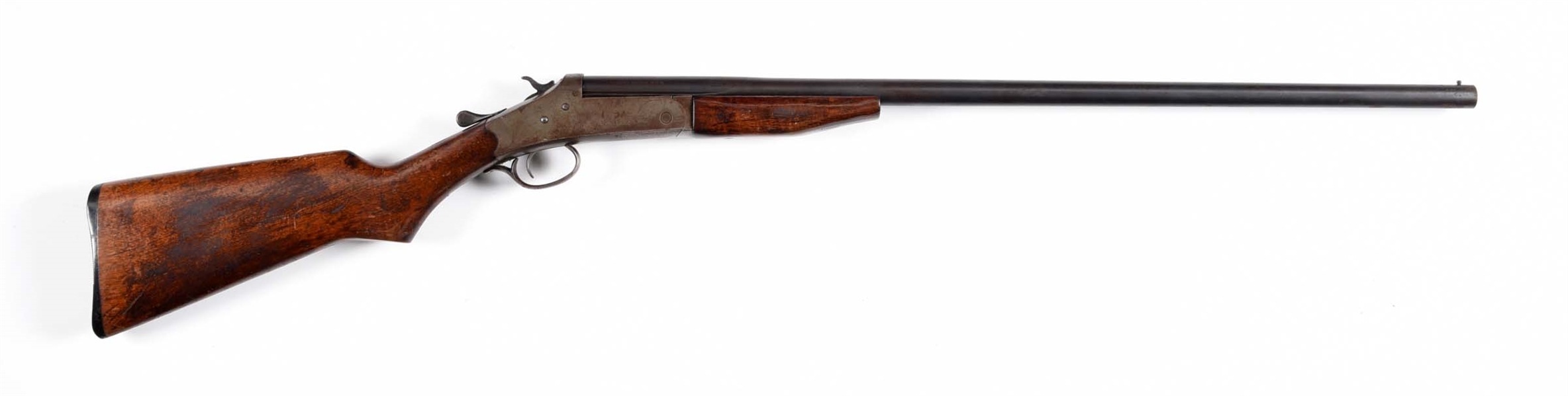 (C) STEVENS SPRINGFIELD 20 BORE SINGLE SHOT SHOTGUN.