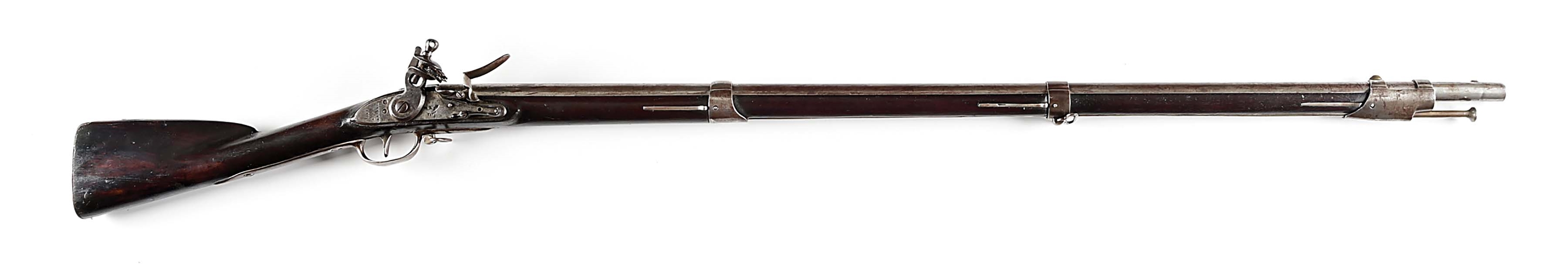 (A) HARPERS FERRY MODEL 1795 TYPE III FLINTLOCK MUSKET.