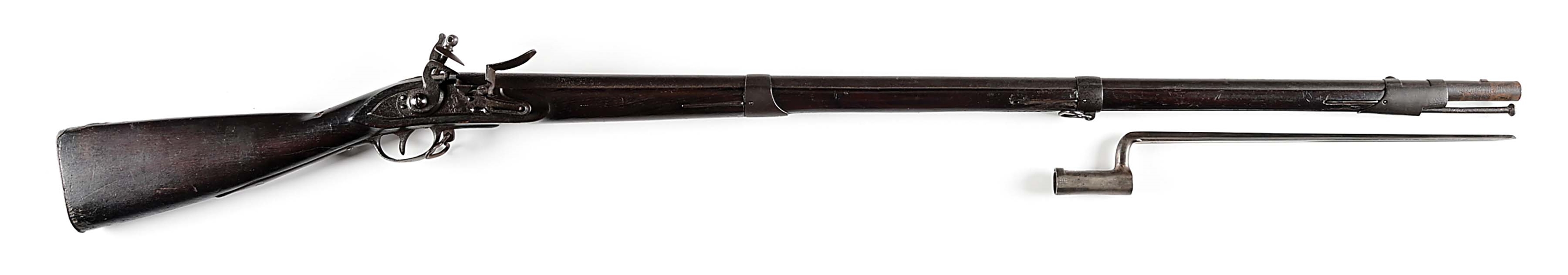 (A) RARE NORTH CAROLINA SURCHARGED SPRINGFIELD MODEL 1795 TYPE 1 FLINTLOCK MUSKET.