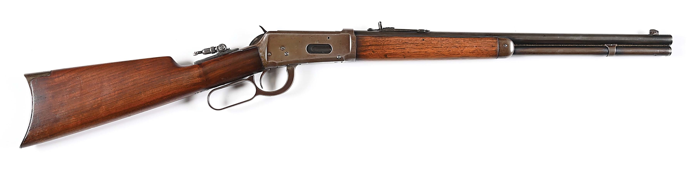 (C) WINCHESTER MODEL 1894 LEVER ACTION SHORT RIFLE IN .25-35 WCF.