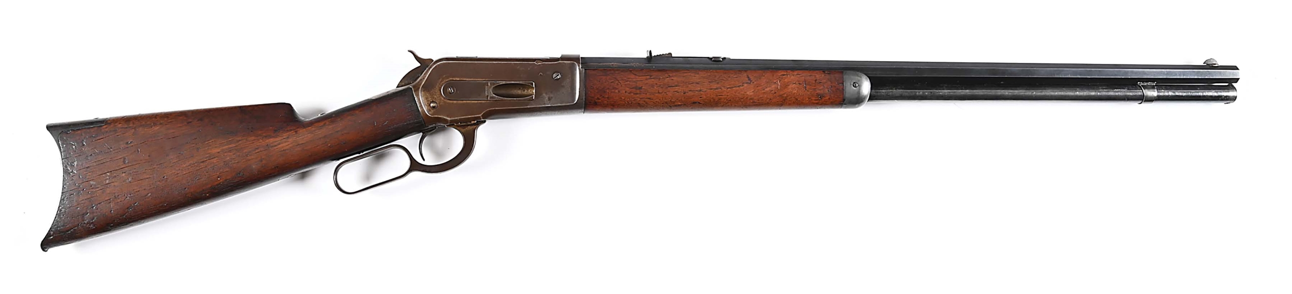 (C) WINCHESTER MODEL 1886 LEVER ACTION RIFLE .38-70 WCF.