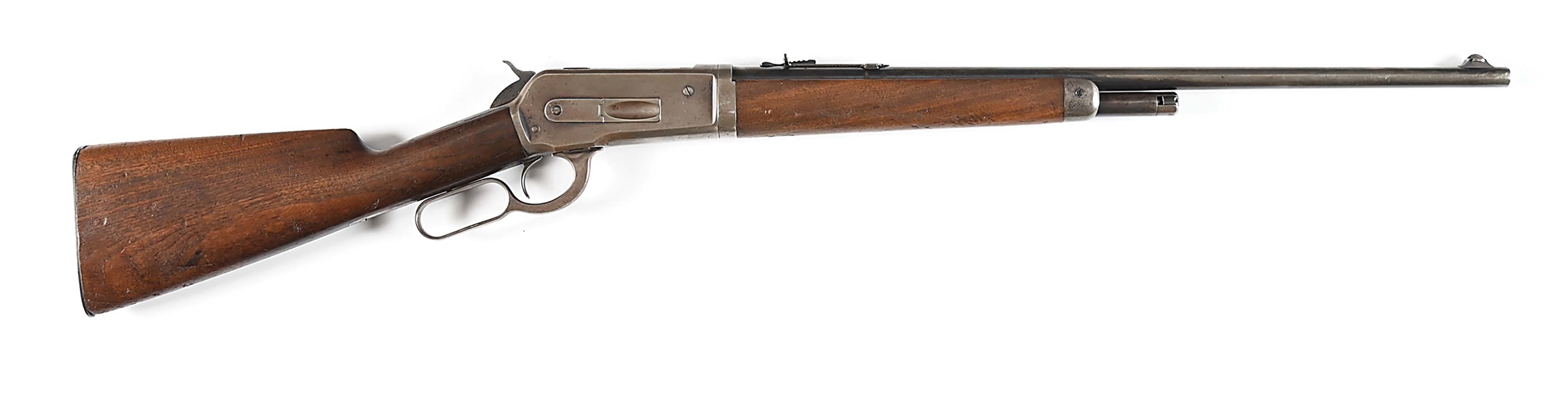 (C) WINCHESTER MODEL 1886 LEVER ACTION EXTRA LIGHT RIFLE.