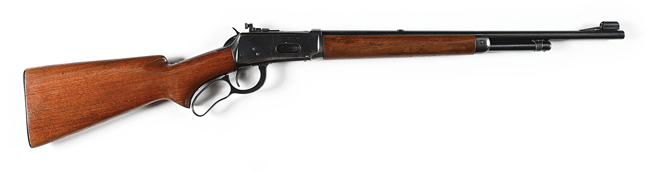 (C) WINCHESTER MODEL 64 LEVER ACTION CUSTOM CARBINE IN .219 ZIPPER.