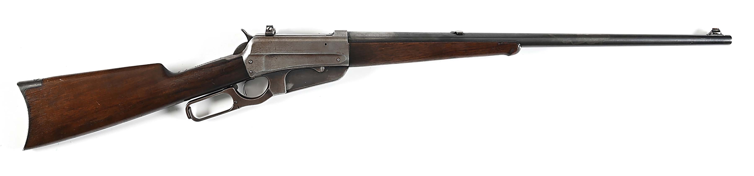 (C) WINCHESTER MODEL 1895 LEVER ACTION RIFLE.