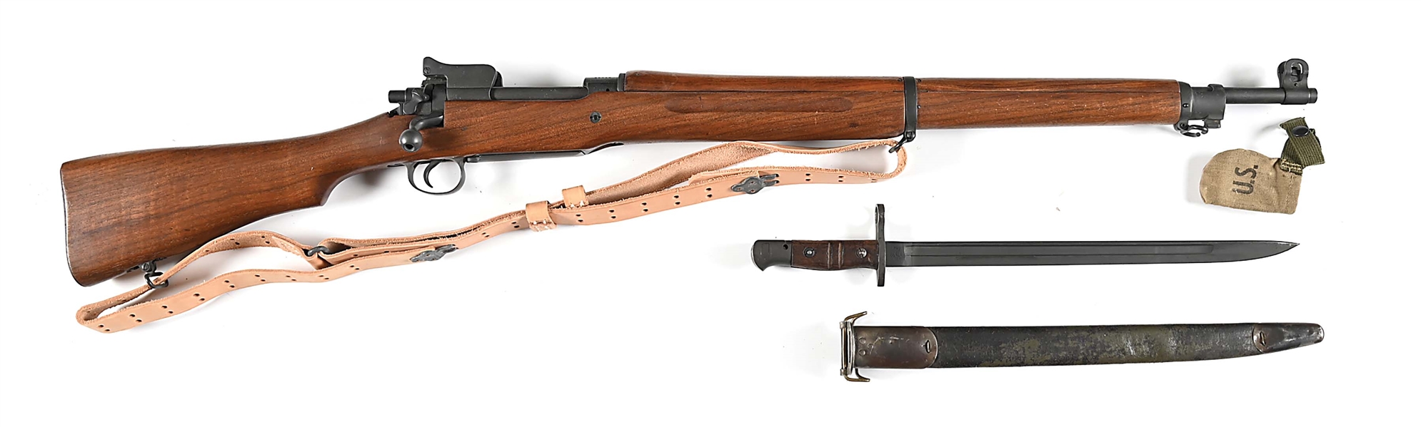 (M) MILTECH RESTORED WINCHESTER MODEL 1917 BOLT ACTION RIFLE.