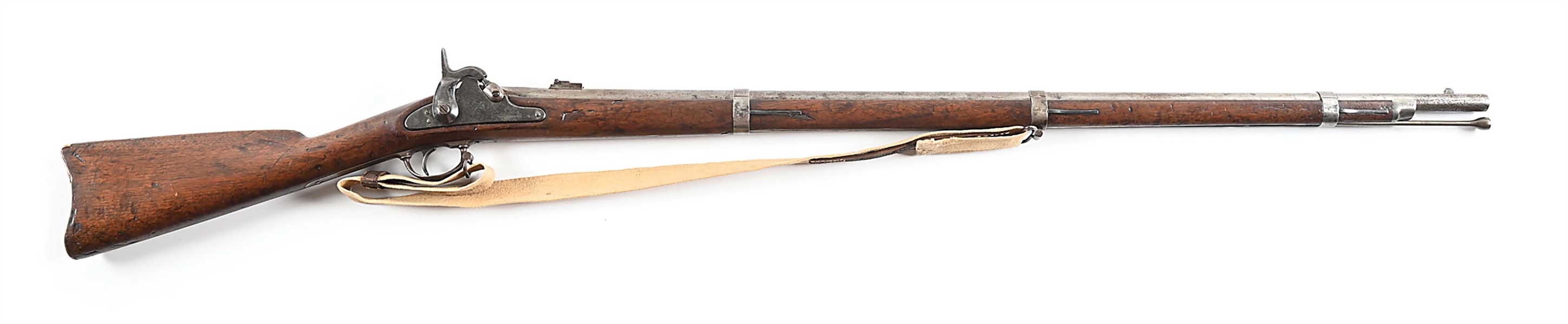 (A) CS RICHMOND ARMORY TYPE I PERCUSSION RIFLED MUSKET.