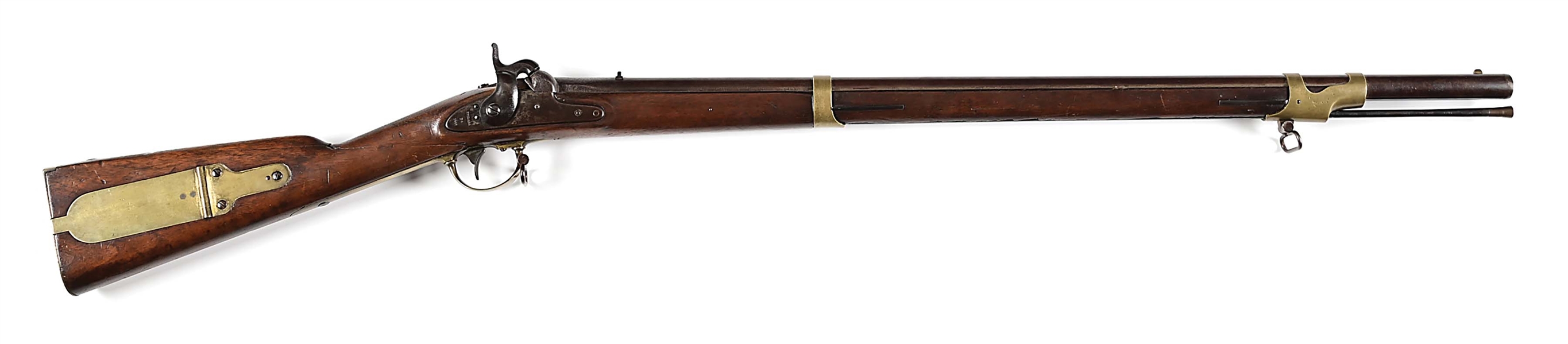 (A) UNALTERED MEXICAN WAR ERA US M1841 MISSISSIPPI RIFLE BY TRYON DATED 1845.