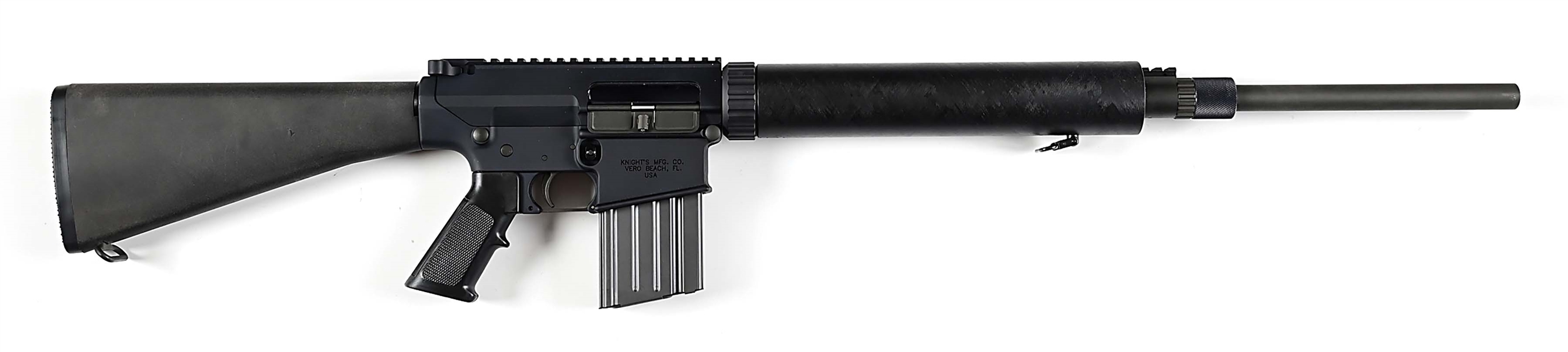 (M) KNIGHTS ARMAMENT STONER SR-25 SEMI AUTOMATIC MATCH RIFLE. 