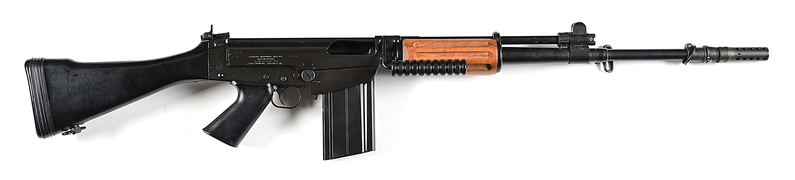 (M) PRE-BAN FNH LAR 50.41 .308 MATCH FALO SEMI AUTOMATIC RIFLE.